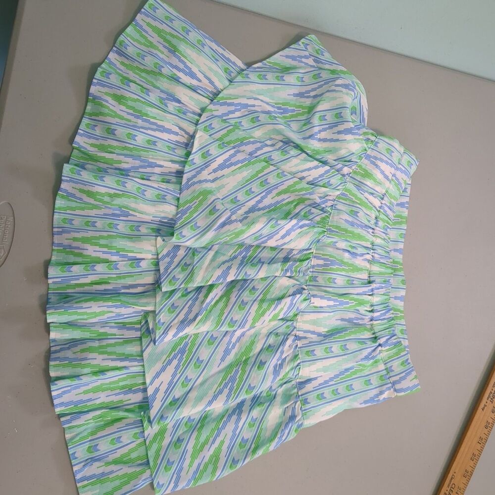 Emily McCarthy skirt ruffle small preppy asymmetrical